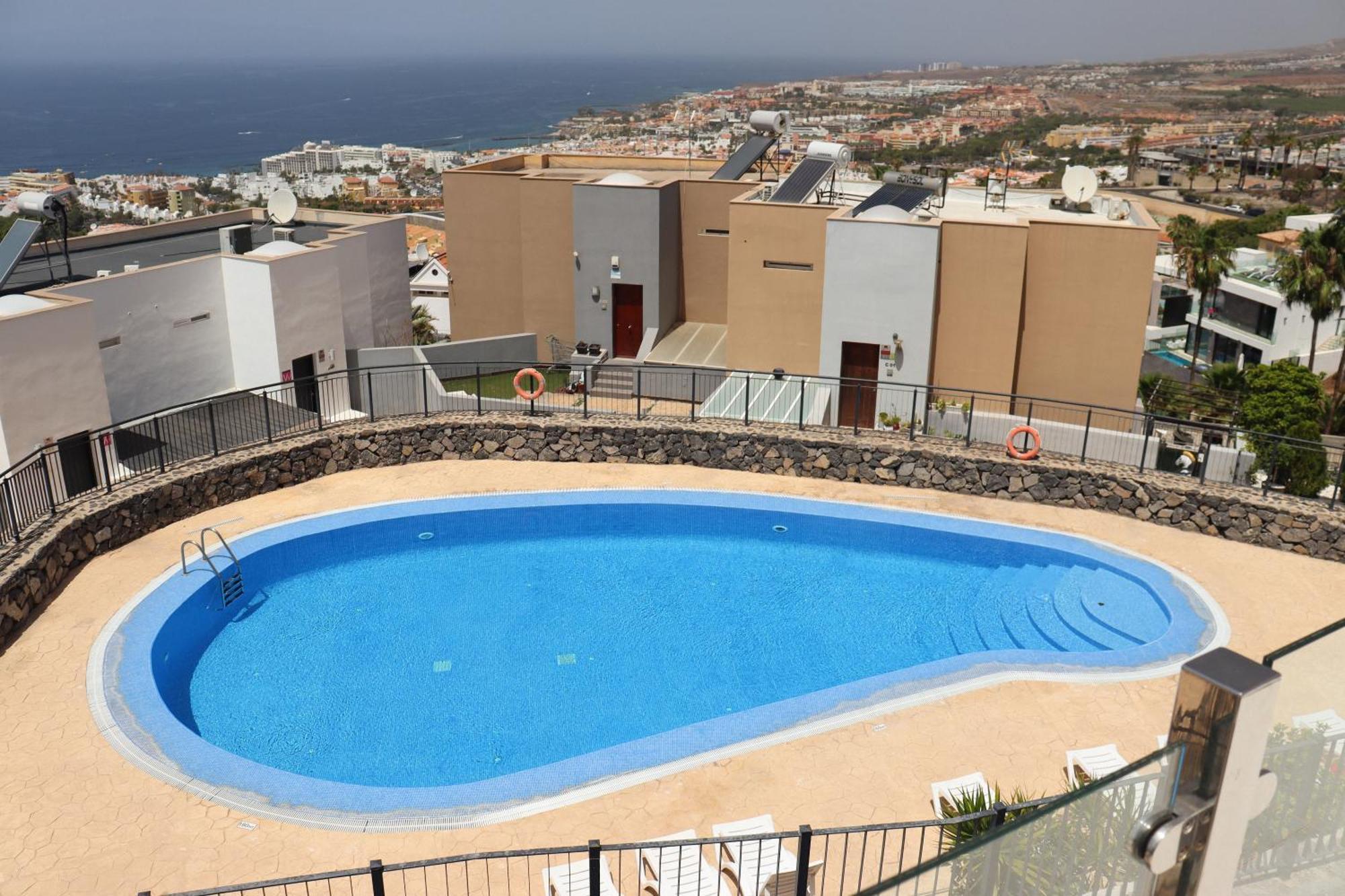 Azure Sky Villa - Panoramic Ocean View, Luxury, San Eugenio Costa Adeje  Kültér fotó